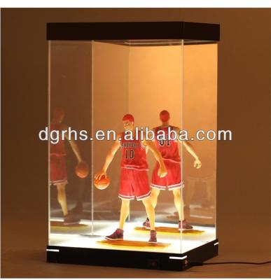 China Chain Store Countertops Custom Clear Pedestal Acrylic Standee Anime Stand for sale