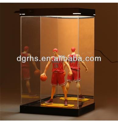 China Advertising Wholesale Customized Cuboid Plexiglass Acrylic Display Box With Lid for sale