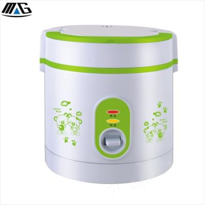 China Hotel how to buy baby food Mini Electric Rice Cooker small size 1.3L hot sale mini electric rice cooker with 12V 100W for sale