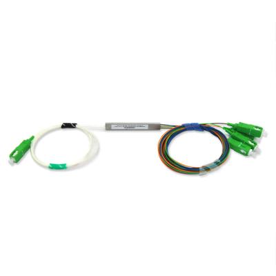 China PLC China factory price mini 1*4 PLC fiber optic cassette type splitter for sale