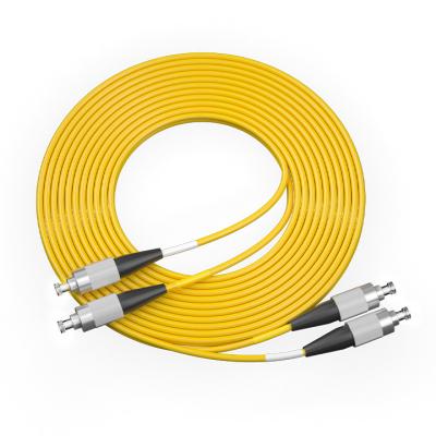 China Telecommunication FC Single Mode Dual Core Fiber Jumper Fiber Cable for sale