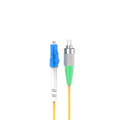 China Chinese telecom factory manufactures high quality FC/APC-LC/UPC fiber optic patch cords and pigtails for sale