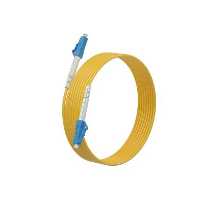 China FTTH FTTB FTTX Network Connector LC-LC Fiber Optic Jumper Patch Singlemode Fiber Optic Connector for sale