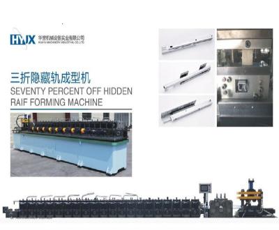 China Factory Heavy Duty Drawer Slide Make Machine Roll Shape Full Extension Table Slides Rail for sale