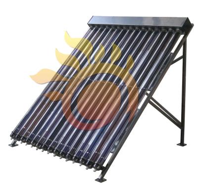 China Heat Pipe Copper Solar Hot Water Collectors With Solar Keymark SRCC for sale