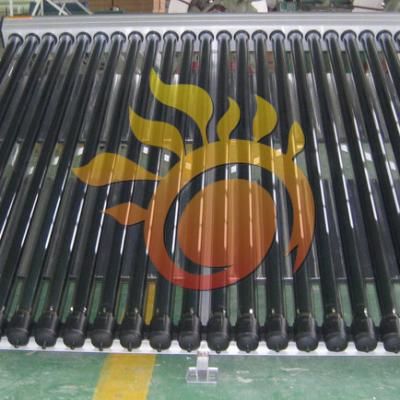 China Copper solar collector for water heater, heat pipe solar collector for solar system, pressurized solar collector for sale