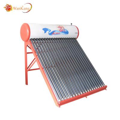 China Compact Bathroom Pressure Solar Water Heater With Inner Copper Coil for sale