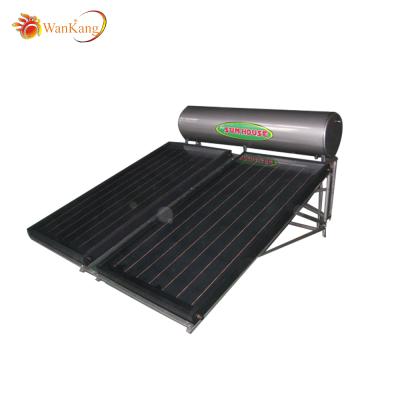 China Water Heater High Performance Heat Pipe Latest Design Flat Plate Solar Collector Price for sale