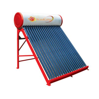 China Best quality outdoor non-pressurized vacuum tube best sun solar water heater system for sale