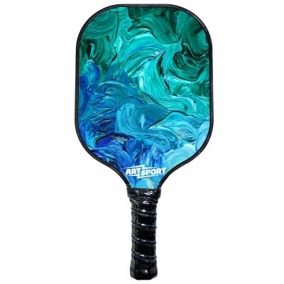 China Amazon Hot Selling Fiberglass Lightweight Comfortable Pickleball Paddle USAPA Approved Pickelball Racquet OK-RTS-2 for sale