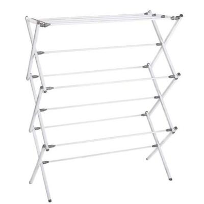 China JZM multifunctional folding clothes rack is strong, durable, flexible and lightweight TV-H1903282 for sale