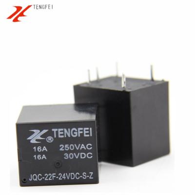 China TENGFEI 22F Seal Type Relay 24V 5 Feet Gsm Relay Free Samples T76 Relay for sale