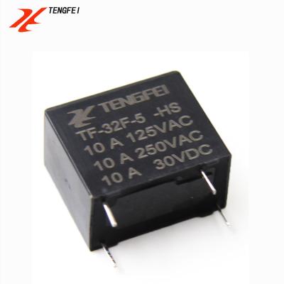 China BJ-SS-105DMF Miniature Relay 10A GJ-SH 5V 4pin 250VAC 32F Seal Type Relay for sale