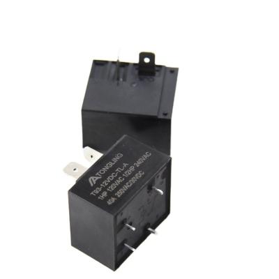 China t93-1h relay factory DC12V/A 40A sealed refrigerator relay jqx-16f for sale