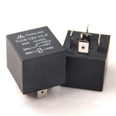 China TLV4 1912 12V 5 Pin Sealed 40A Relays Relay Automotive Factory Direct Sale for sale