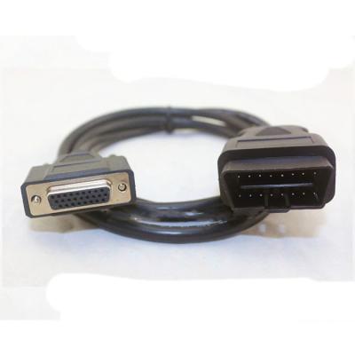 China OBDII Cable, 16pin J1962m to Female DB26 Cable, Obd2 to Db26 for Honda Price J1962m to DB26f for sale