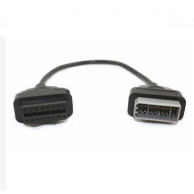 China OBD2 cable, adapter for Nissan 14pin to Nissan14p price from OBD2 J1962f to J1962f for sale