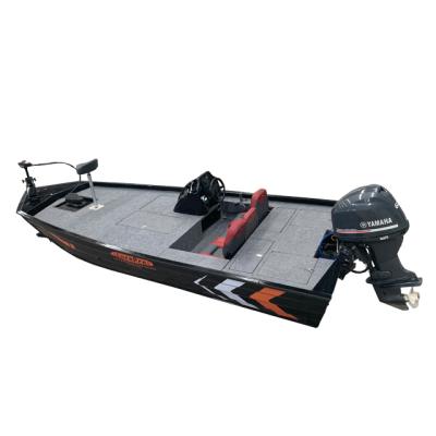 China Fishing / Hunting Welded Aluminum Vessel 4.3m Lure Boat 16 Feet Fishing Bass Boat for sale