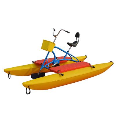 China Outdoor Game Sporting Goods Recreational Park Water Bike Pedal Floating Boats For Sale for sale