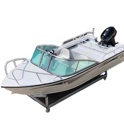 China 4.2m Aluminum Speed ​​Boat Aluminum Speed ​​Boat 5 Seats Luxury Aluminum Fishing Boats for sale