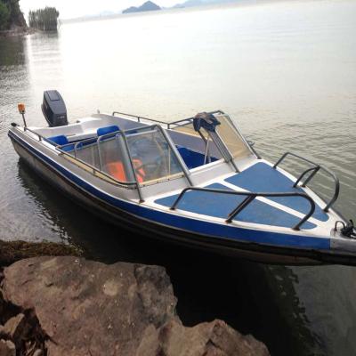 China Cheap 5.2m Fiberglass 40PH Speed ​​Boat Fiberglass Boat for sale