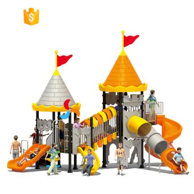 China New Design Kaip Plastic Playground Kids Plastic Castle Outdoor Playground Equipment for sale