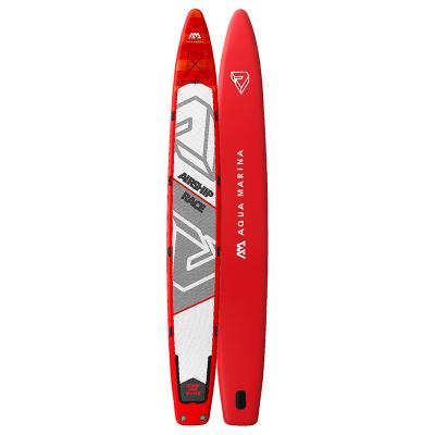 China Long Board 2021 Unisex Racing Inflatable Sup New Red Color For Team Competition Fast Speed ​​Professional Multi Match People Blimp Sup for sale