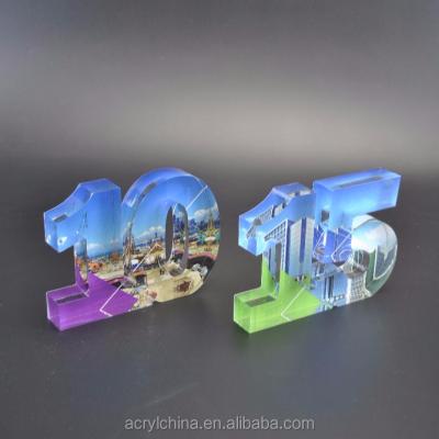 China Acrylic Number Award Acrylic Number Award Factory Sale for sale