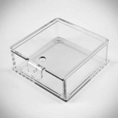 China Acrylchina Small Viable Clear Acrylic Boxes With Lids Wholesale for sale