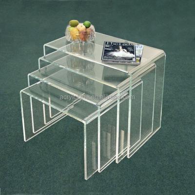 China 2017 modern furniture high quality clear acrylic coffee table SW-009 for sale