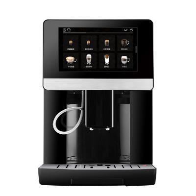 China Hotel Unparalleled wholesale super one touch bean to cup cappuccino Fully Automatic Coffee Machine Espresso Coffee Maker for sale