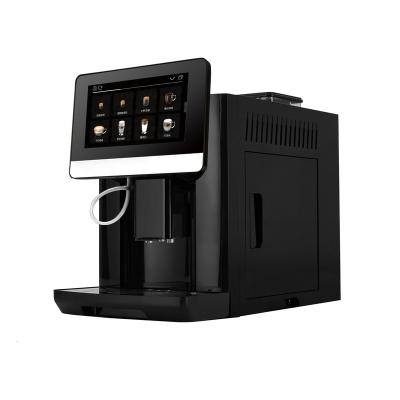 China Hotel Sample Available HD One Touch Screen New Fully Automatic Espresso Maker Coffee Machine for sale