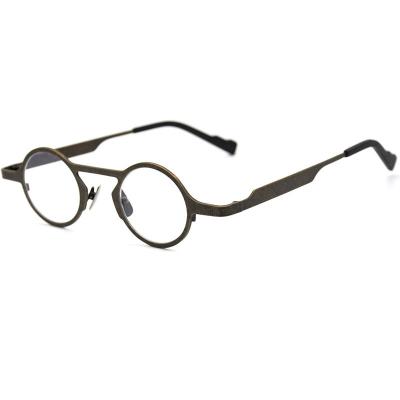 China 2022 new styles of retro man metal optical glasses women eyeglasses Wholesale-eyeglass-frames for sale