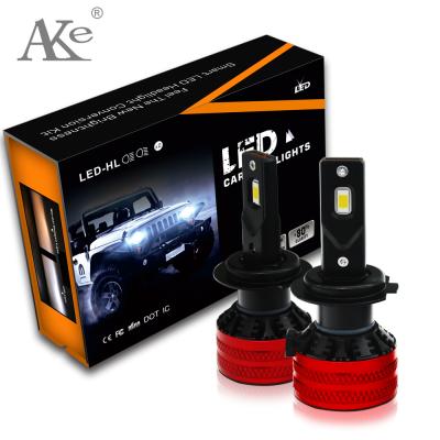 China FOREVER Hi/lo Beam Headlamp High Power Motorcycle Lights Led Headlights AK V32 H4 for sale