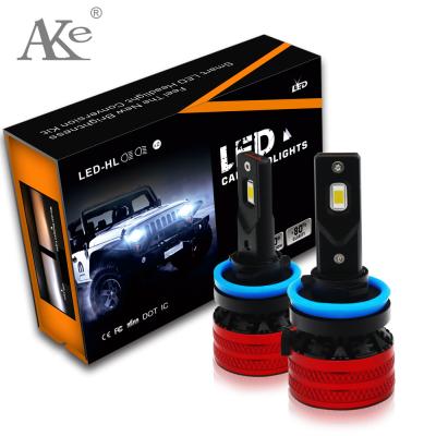 China Led FOREVER V32 Small Mini H11 LED Light Car Automotive Lamp 360 Led Auto Headlight Bulb V32 H11 Lighting Systems for sale