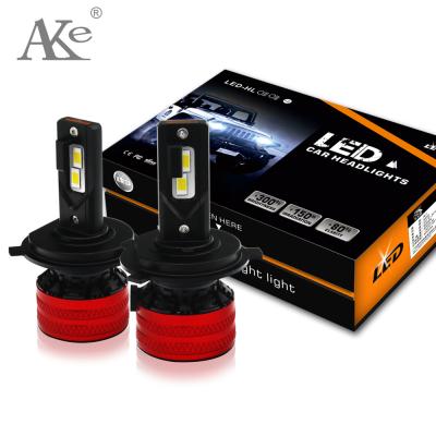 China New Design Easy Operation Manufacture Led Bulb Car H4 Headlight Led Bulbs For Car AK V32 H4 for sale