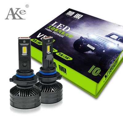 China 7 Lazer Led Headlights Mini New Popular 100W Available For Purchase AK V80 H13 12000lm 6500k 22cm*5.5cm*17cm for sale