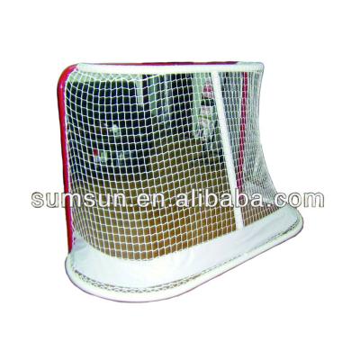 China Detachable Equipment Hockey Goal Set With Nettings Polished Hockey Goal Steel Posts SHG-72R for sale