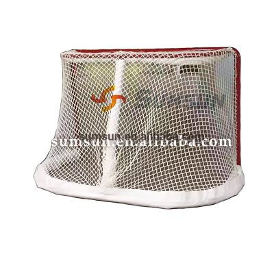 China Durable Hockey Goal Net Nylon Mesh Resin Coated Water Proof And Durable Nets For NHL Hockey Matches SHG-100PR for sale