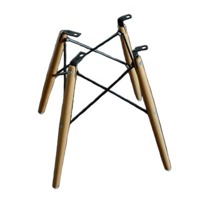 China Chair powder paint frame and beech legs for sale