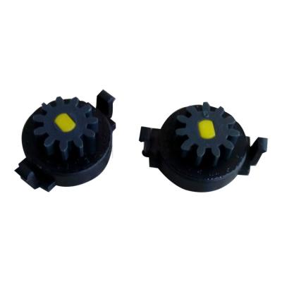 China PC Rotary Damper Plastic Hydraulic Two-Way Gear Mini Damper Rotary Damper for sale