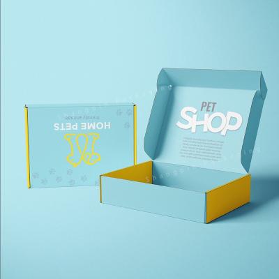 China Recyclable Paper Box Making Customized Colorful Mailer Boxes With Custom Logo Printed Durable Apparel Packaging Boxes For Clothes for sale