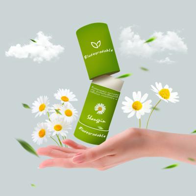 China Eco Friendly Biodegradable Paperboard Lift Up Air Freshener Containers Tube Lip Balm Paper Packaging Design for sale