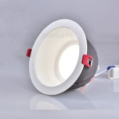 China Modern High Quality High Lumen Deep Recessed Ceiling Lamp Led 15W 100LM/W IP44 Downlight Commercial Fixture Spotlight For Home Room for sale