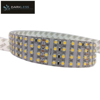 China LANDSCAPE 57.6W/M Led Flexible Strip High Lumen DC24V WW/NW/PW/CW PCB Width48mm 4 Arrays SMD2835 480leds/m for sale