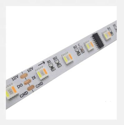 China LANDSCAPE Decoration Full Colors Waterproof Accessible TM1812 SMD5050 60LEDS IP20 IP65 RGB CCT LED Digital Strip for sale