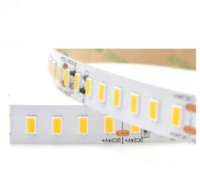 China High Quality Residential High Lumens SMD5630/5730 72LEDS/M DC24V 17.2.W/M PCB 10mm CW Flexible Ww LED Strip for sale