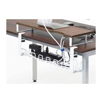 China Durable Home Office Line Metal Iron Hanger Line Organize Under Counter Storage Rack for sale