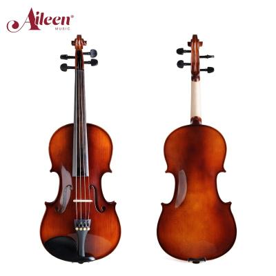 China Interesting Hand Carved AileenMusic High Quality Handmade Solid Wood 4/4 Student Violin (AVL18) for sale