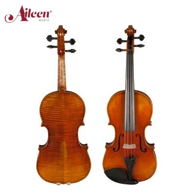 China AileenMusic Fir Solid Oil Solid Top Polish Antique Advanced Violin (VH500VA) for sale